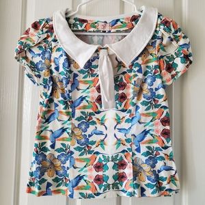 Peter Pan Collar Blouse